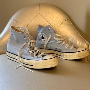 Converse Classic High-Tops in Light Gray